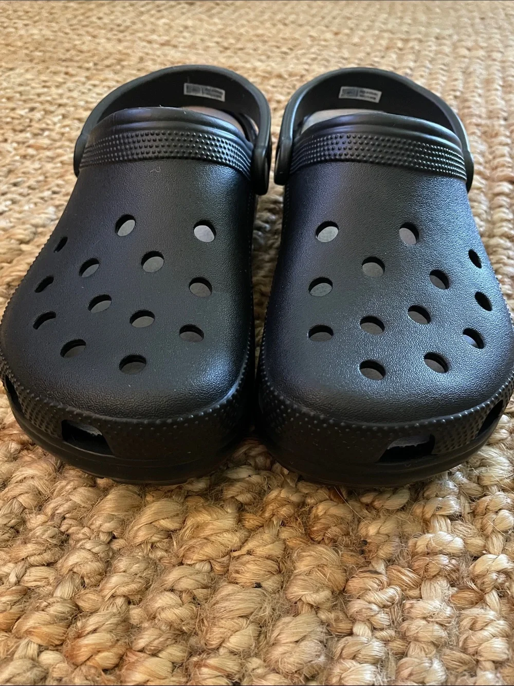 CROCS Classic Black Slip-On Men's Clogs/with wheels